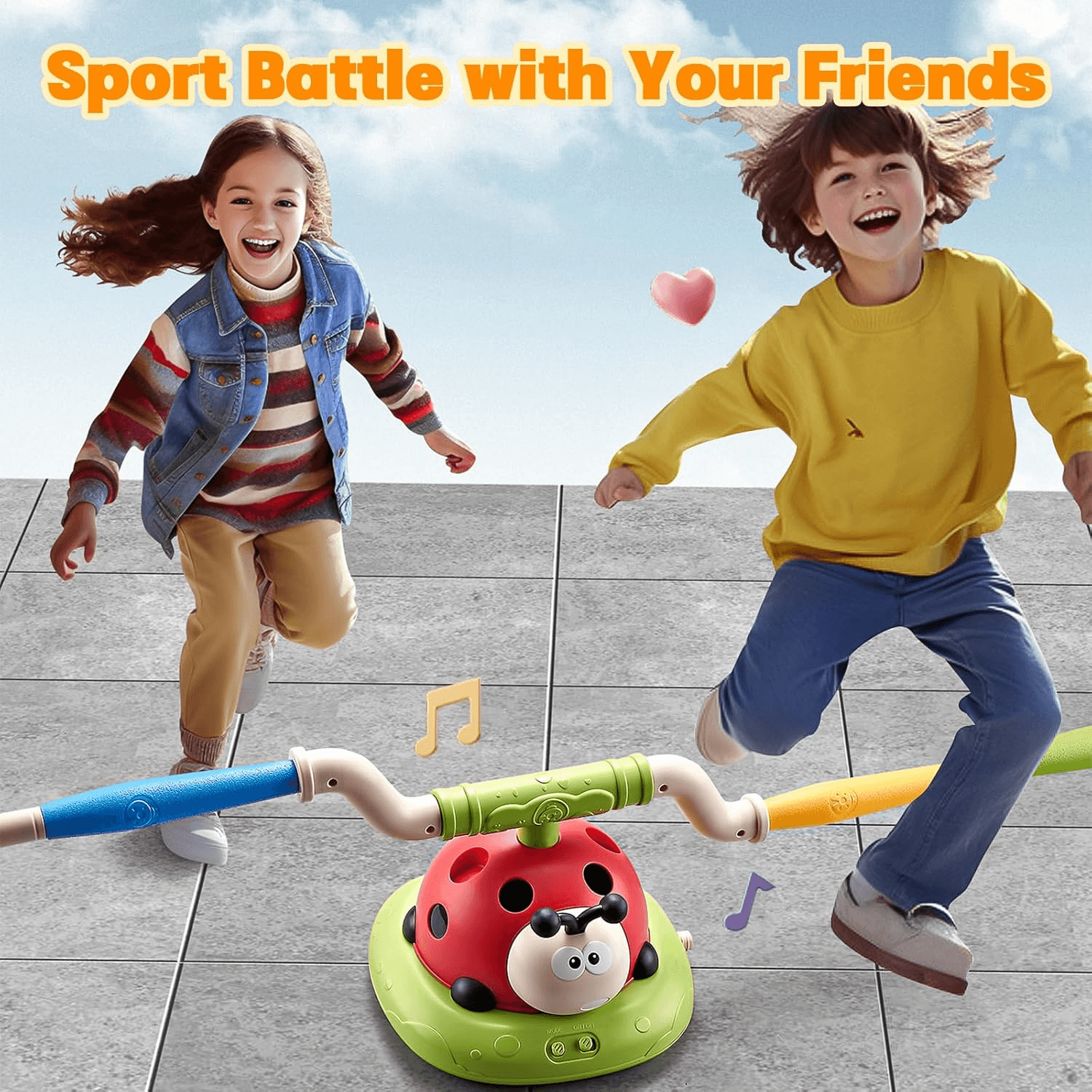 3-in-1 Ladybug Sports Toy