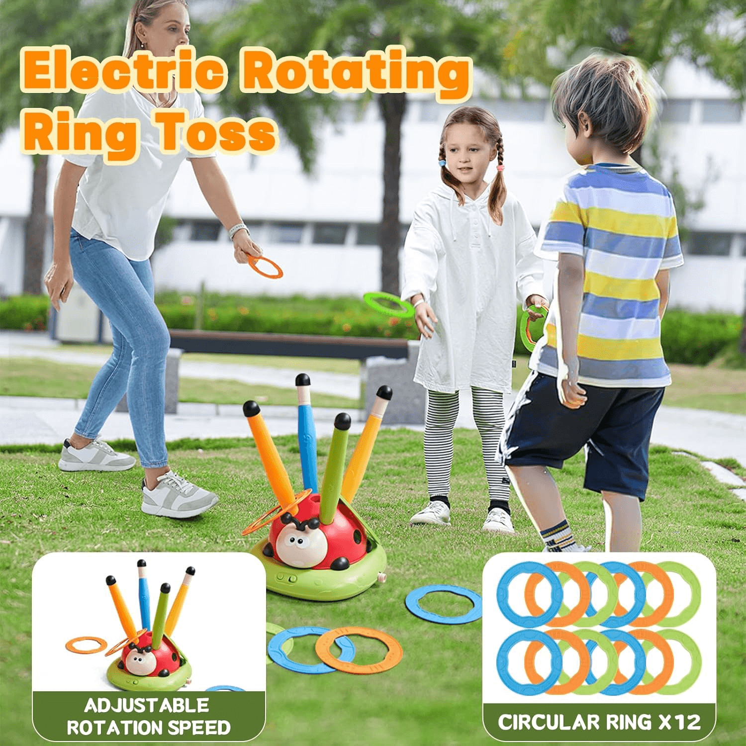 3-in-1 Ladybug Sports Toy