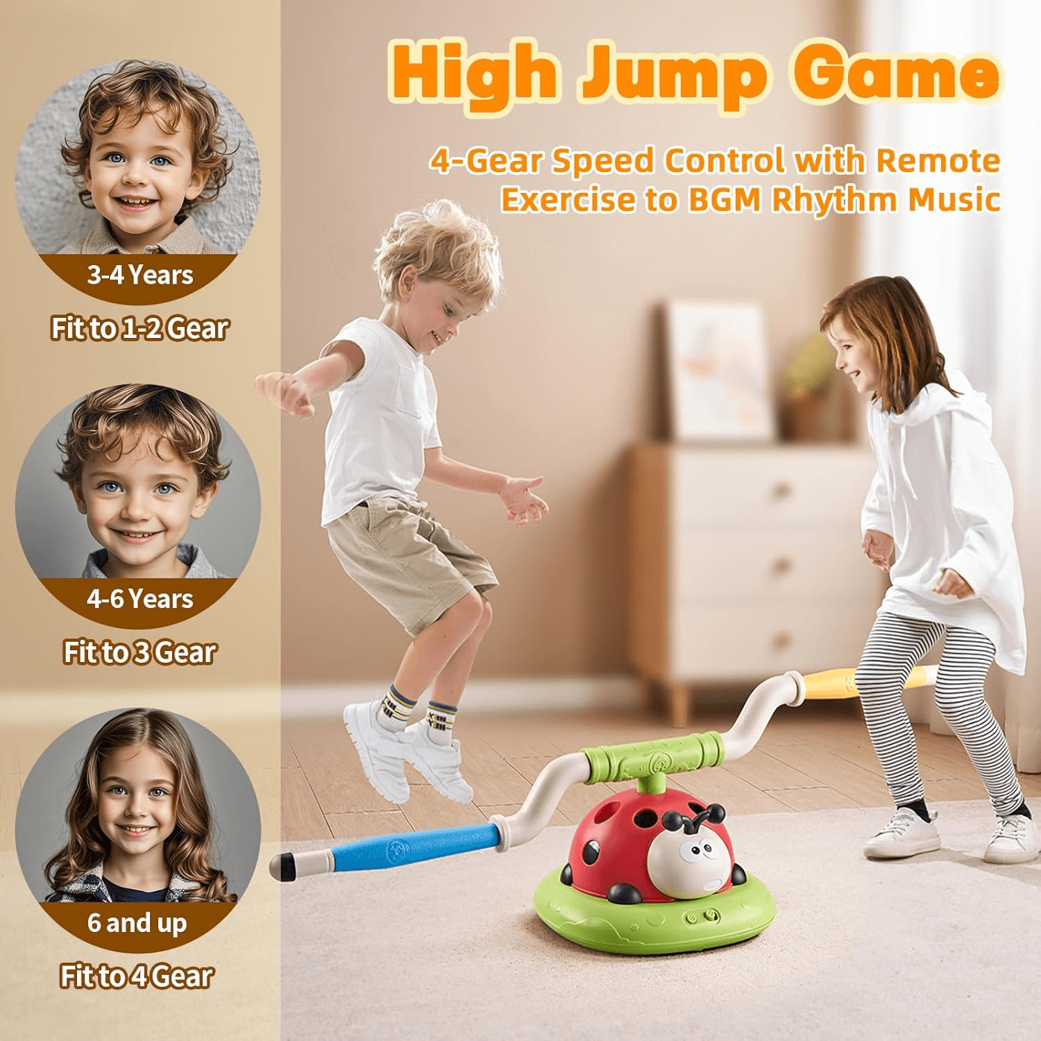 3-in-1 Ladybug Sports Toy