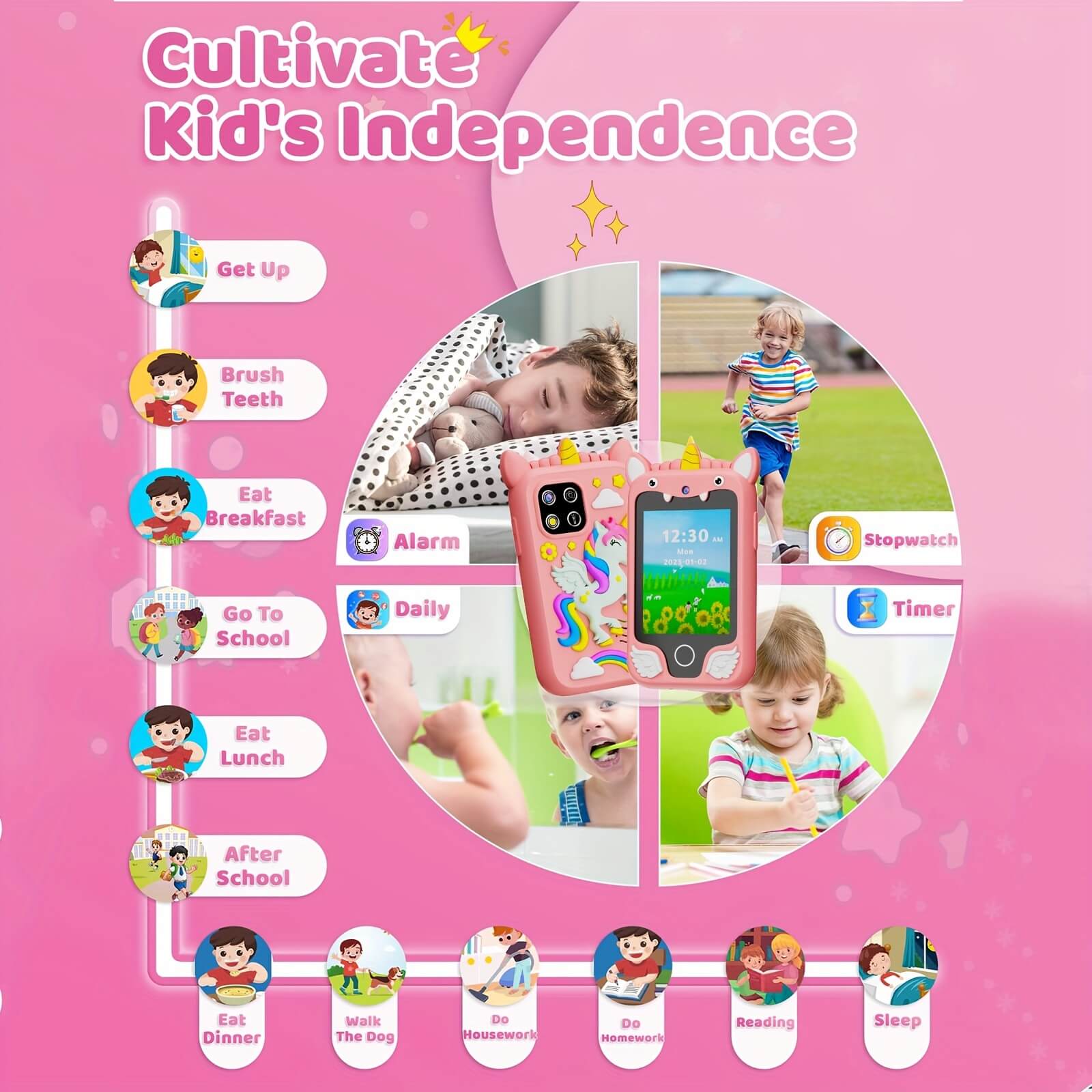 Kids Smart Phone Toy with Camera