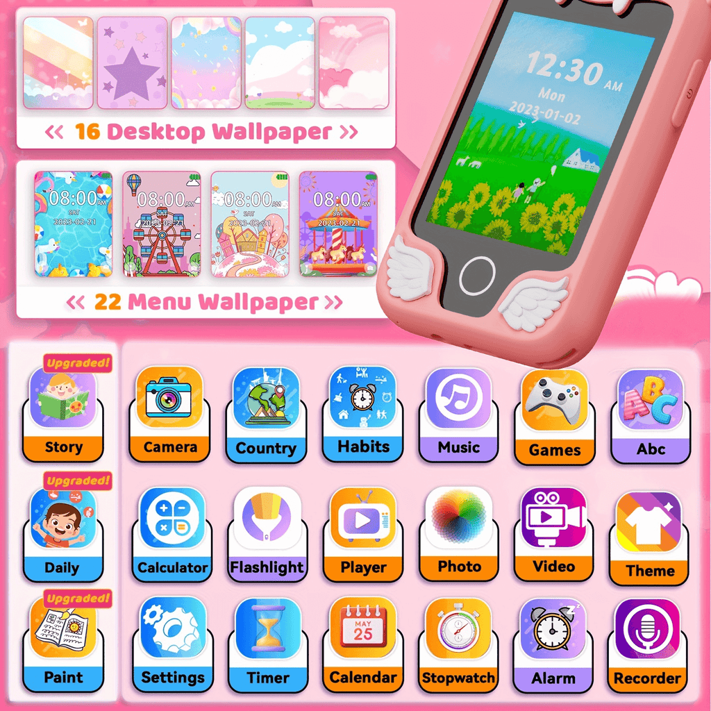 Kids Smart Phone Toy with Camera