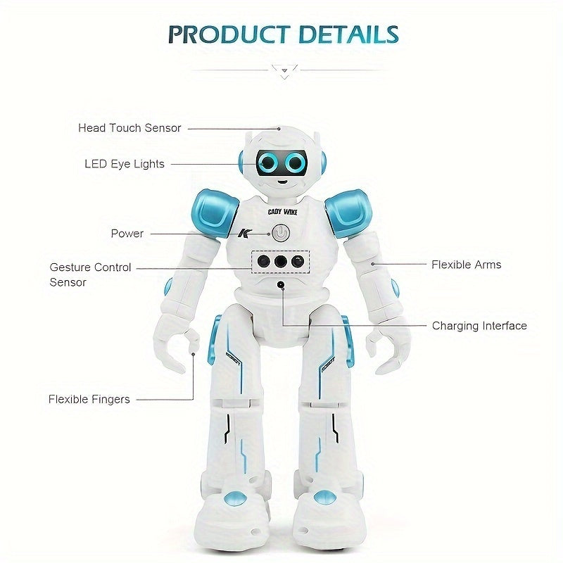 Gesture & Remote Control Robot Toy for Kids
