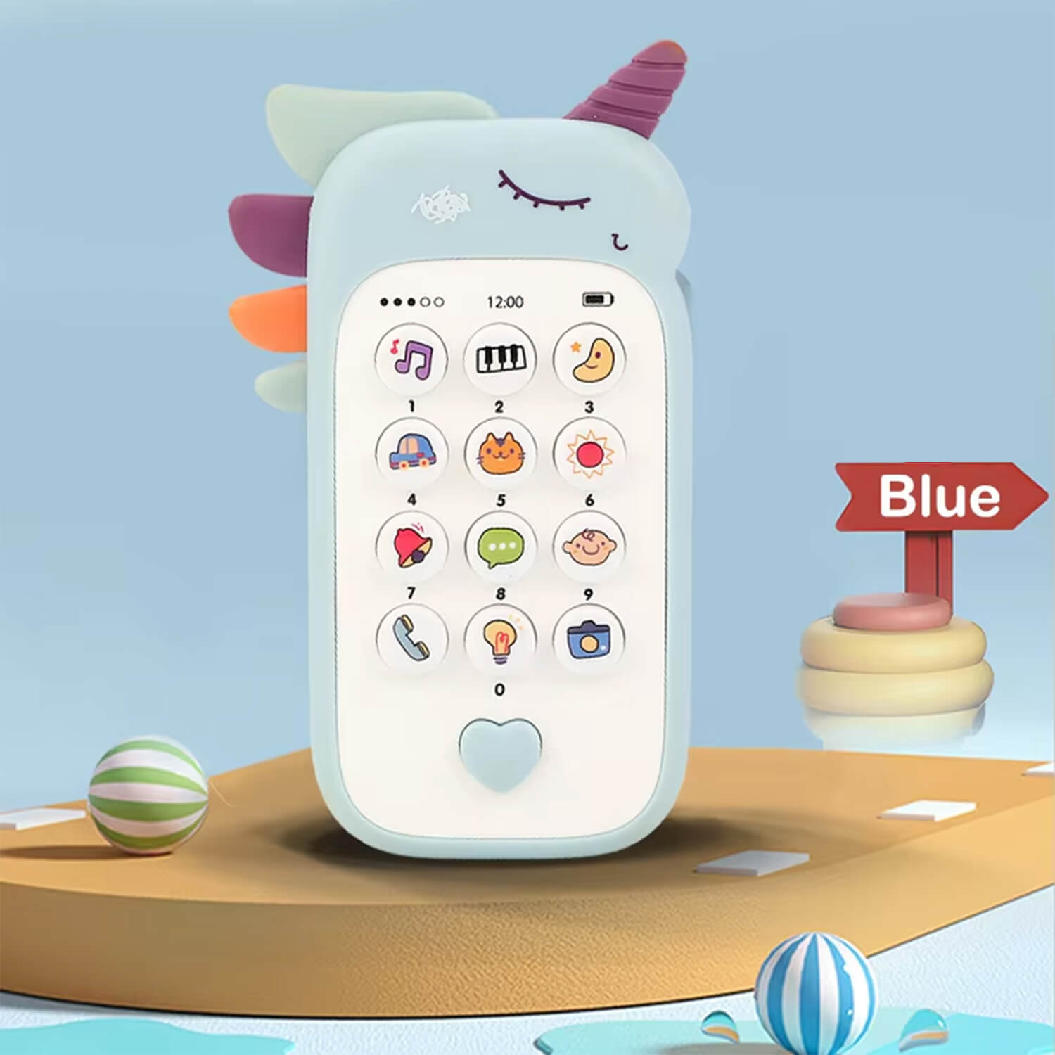 Baby Music Telephone Toy - 48 Tones