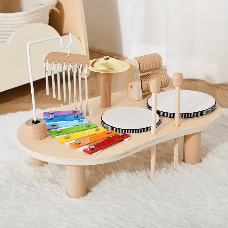 Wooden Bandstand Music Toy Set